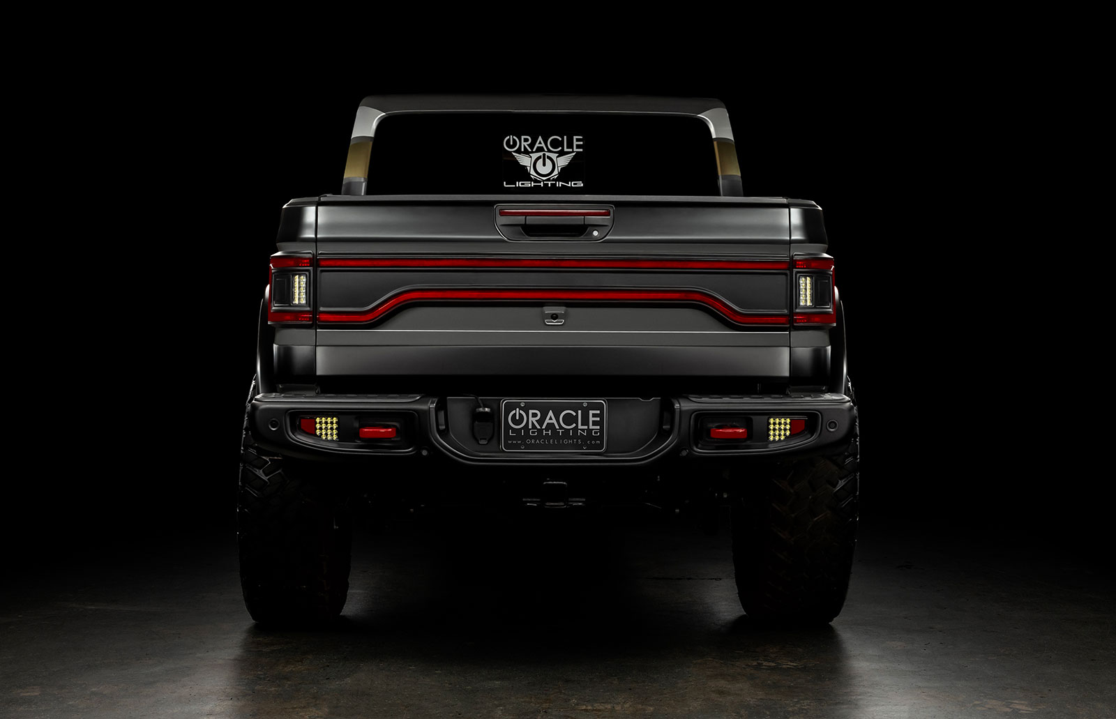 Oracle Lighting 5918-504 Racetrack Flush Style LED Tailgate Panel Light For Jeep Gladiator JT - Std Lens